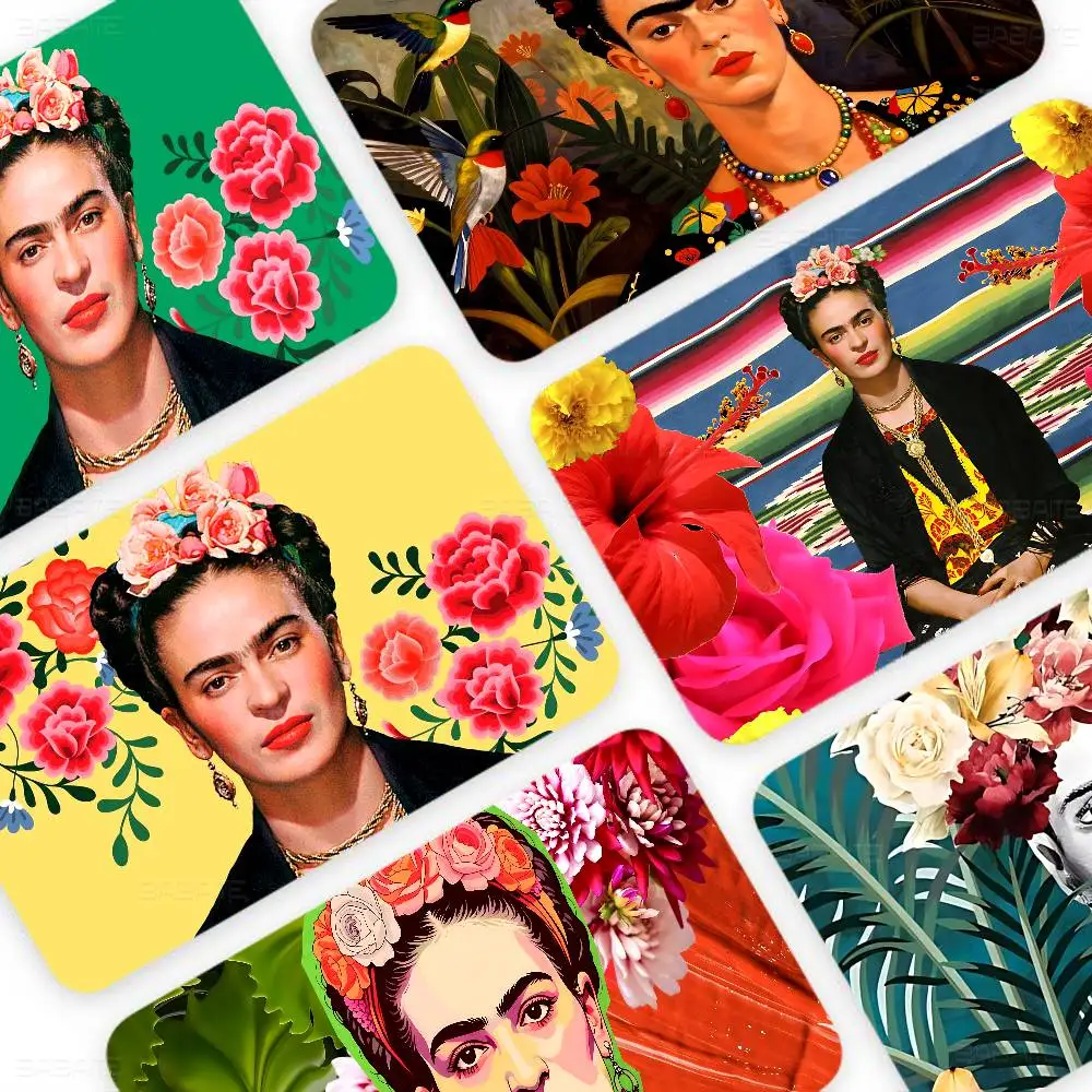 F-Frida K-Kahloes Anime Spend or Save Funny Shell On Off Ultra Thin No Fade Sticker Skin Cover Film for Debit Credit Card