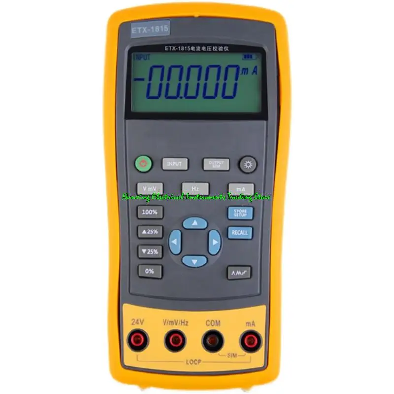 ETX-1810/ETX-2010 Voltage/resistance/thermocouple/thermal resistance Signal Generator Process Calibrator