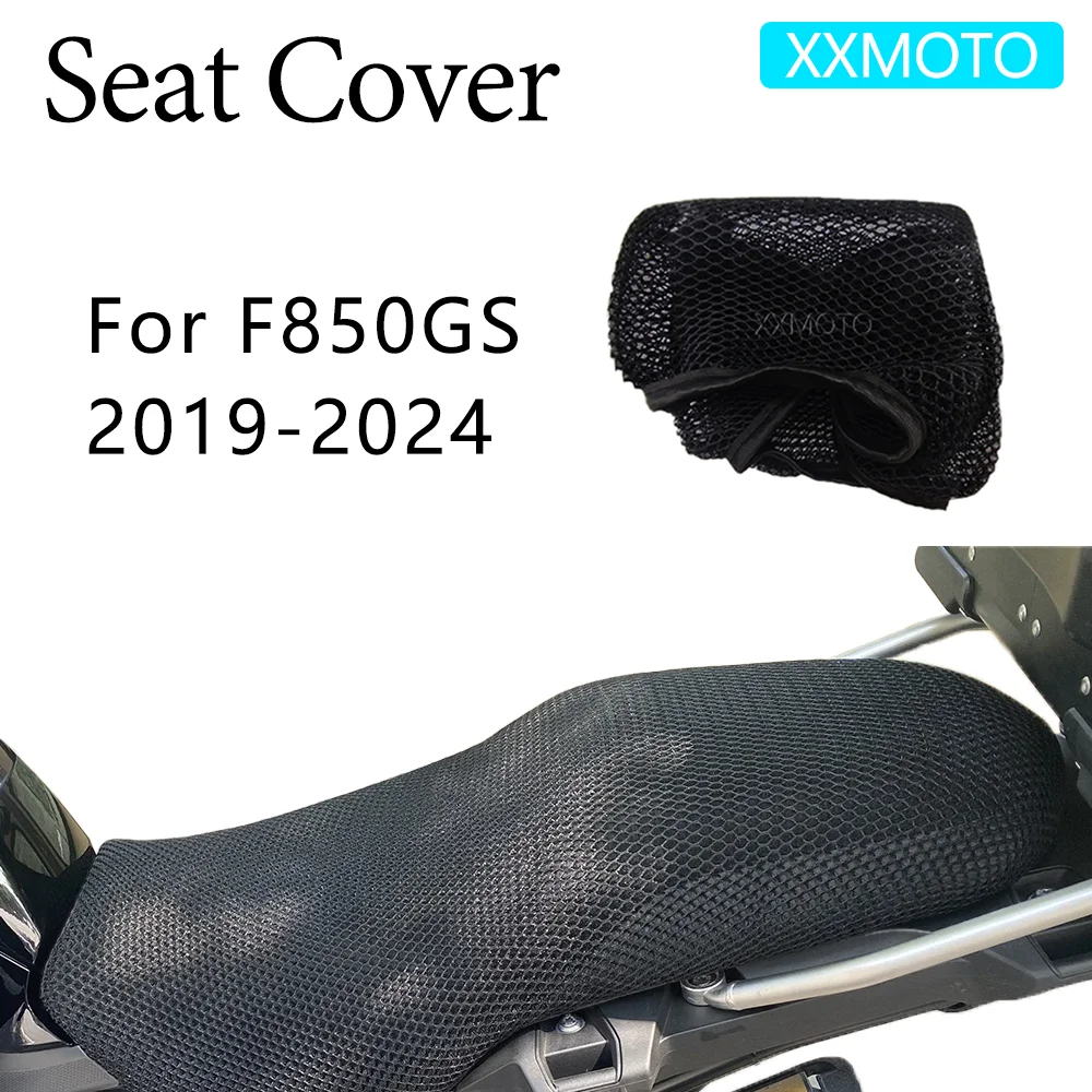 

For BMW F850GS F850 GS F 850GS 2019-2024 Motorcycle Seat Cover Heat Insulation 3D Breathable Non-Slip Protection Cushion
