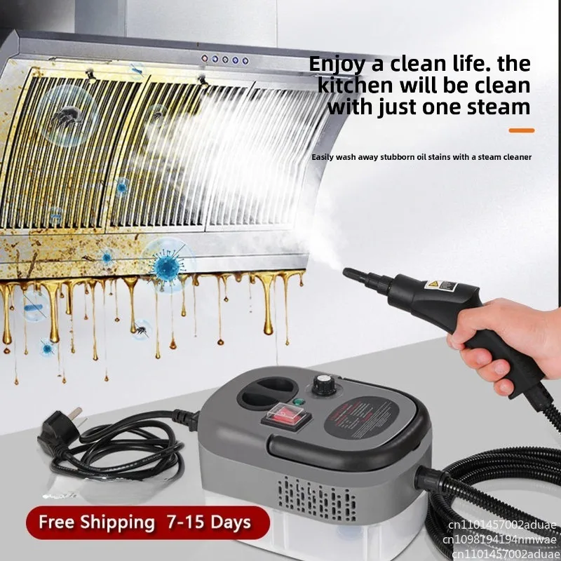 2500W high pressure and high temperature steam cleaning machine kitchen air conditioner degreasing range hoodmachine artifact