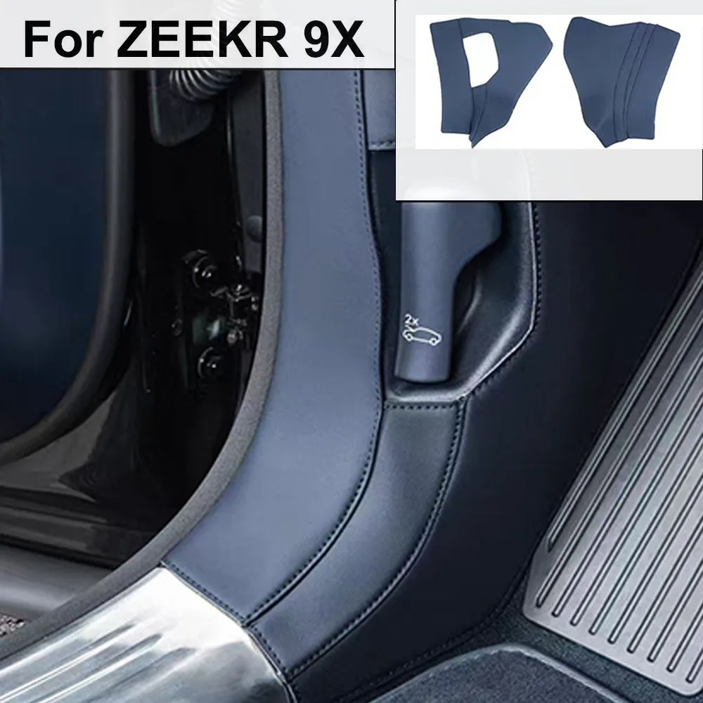 

Fit For ZEEKR 9X 2025 2026 Driver And Passenger Side Border Kick Pad Door A-Pillar Protection Pad