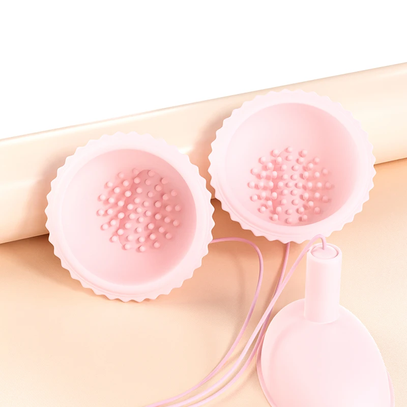 Wireless Breast Massager Nipple Vibrator Clitoris Stimulator Tongue Licking Masturbator Strong Sucking Adult Sex Toys for Women