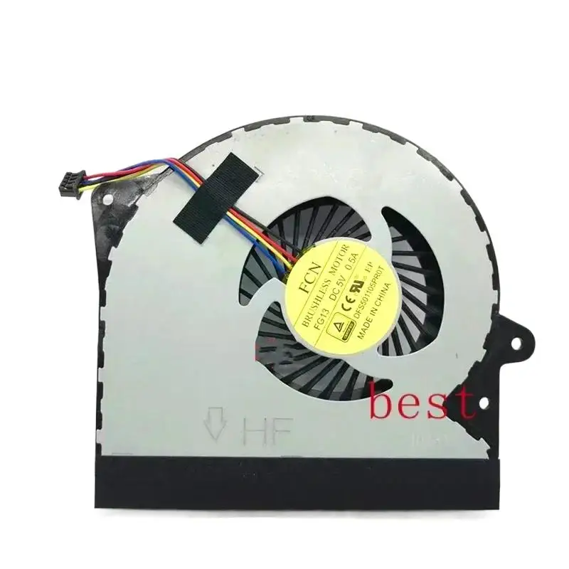 FORNew Original laptop CPU GPU cooling fan for Asus G751 g751j g751m G751JT G751JY JL fan fg13 �   dcdc5v