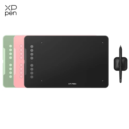 XPPen Deco01V3 tableta gráfica tableta de dibujo Digital de 10 pulgadas 3 colores 16384 niveles 60 inclinación animación artística para Android Windows Mac