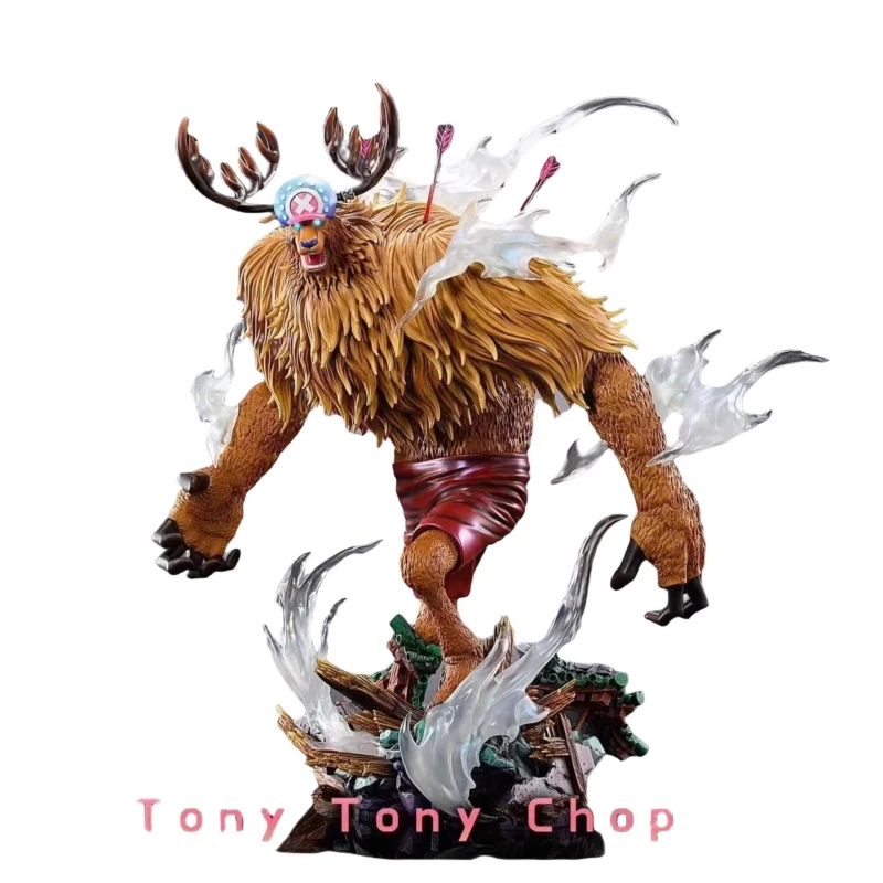 42Cm Lx Studio Resin Gk One Piece Rampage Tony Tony Chopper Action Figure Collectible Statue Ornament Model Garage Kit Toys Gift