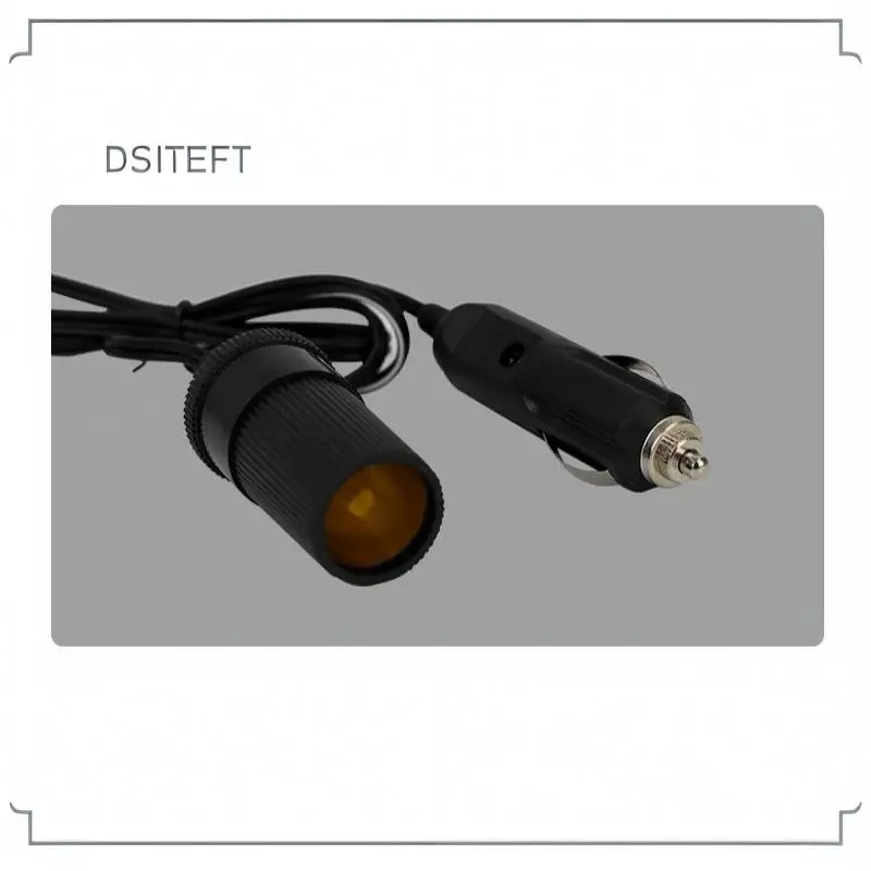 Cigarette Lighter Extension Cable Adapter Replacement Parts Durable Professional Wear Resistant Accessories 1/2/3/5M 12V