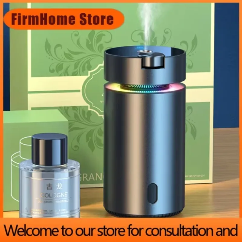 FirmHome StoreAuto Electric Aroma Diffuser With Essential Oil Flavoring For Car Air Freshener Air Purifier Home Room Fragrance D
