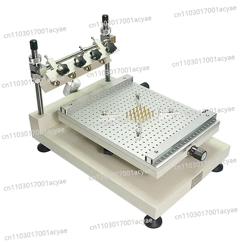 Manual Solder Paste Printer - 3040 250x400mm Screen Printing Machine for Electronics Repair, Prototyping & Small Batch  Assembly