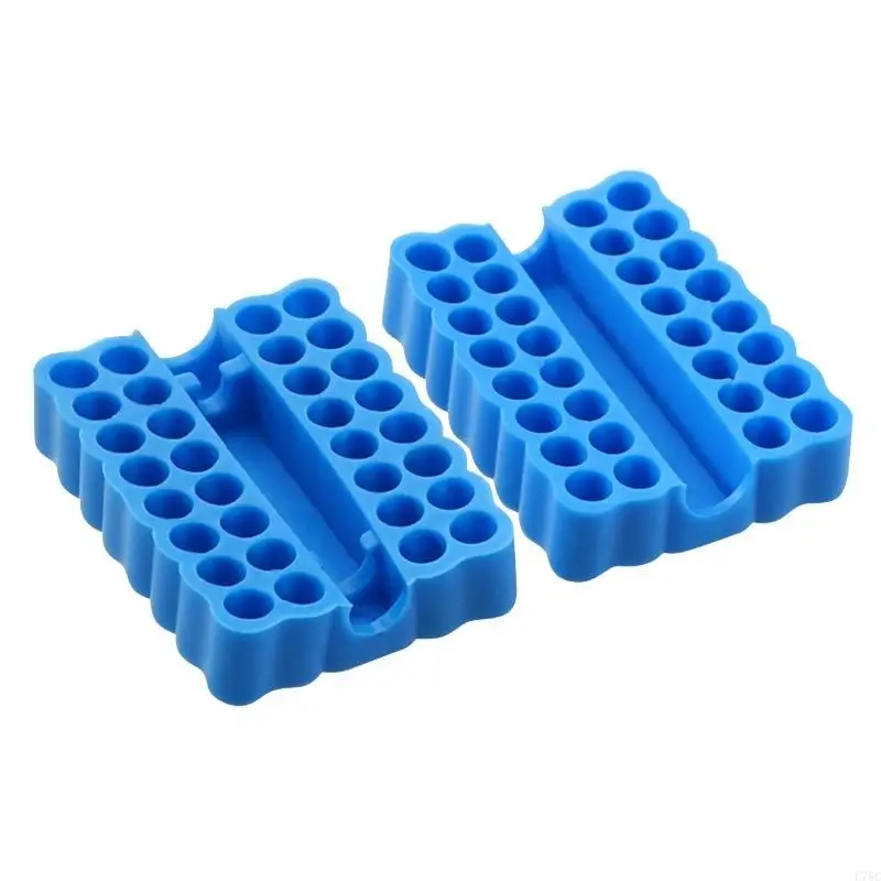 u75c hexビットオーガナイザープラスチックドライバービットホルダードリルヘッドストレージ用ケース