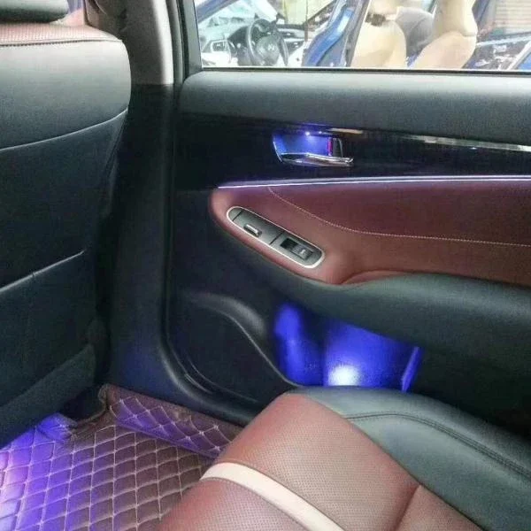 LED Car Universal Symphony Rainbow Color Animated Light Car Interior Ambient Light for All Car