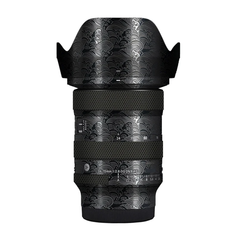 24-70 F2.8 DG DN II لسوني جبل عدسة ملصق المضادة للخدش طبقة رقيقة واقية الجسم حامي الجلد ل سيجما 24-70 مللي متر F2.8 DG DN #1