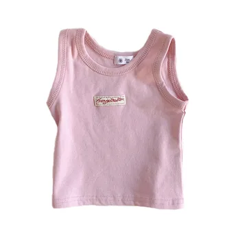 Kids' Cotton Sleeveless T-Shirt | Casual Summer Vest Top 6 Fashion Children T-shirt For Girls Boys Cotton Vest Tops Kids Summer Clothes Sleeveless T-shirt 6