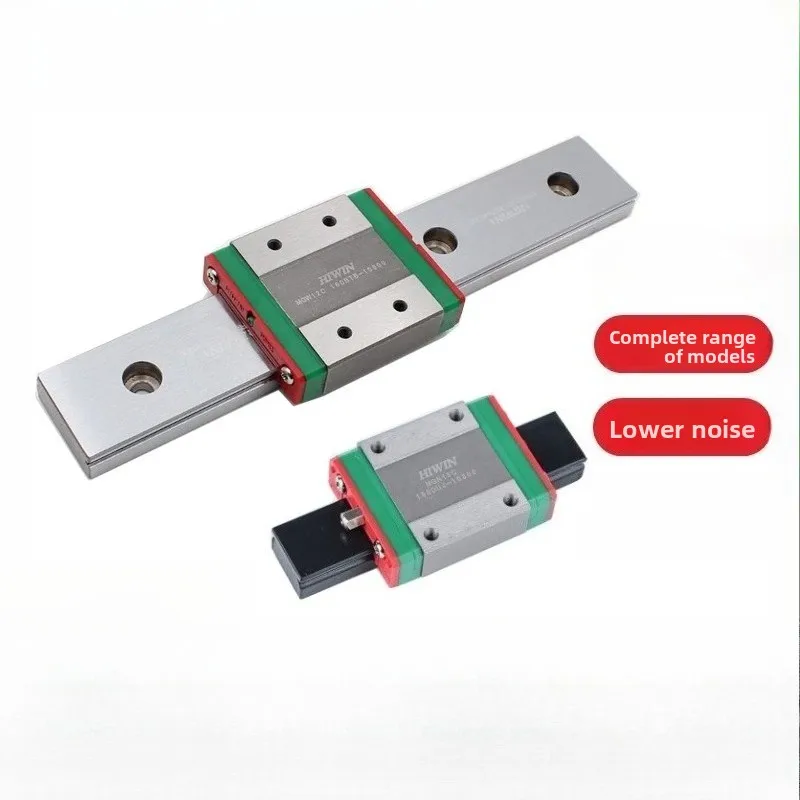 دليل خطي مصغر من سبائك الصلب والفضة 100 مم - منزلق MGW / MGN7C 9C 12C 15C، 9H 12H 15H