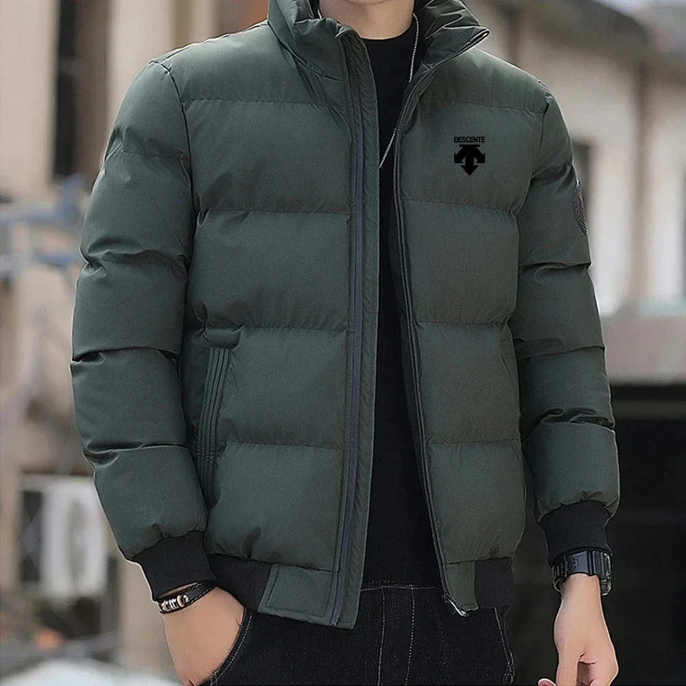 Chaqueta de calle moderna para hombre 2026, nueva parka impermeable cálida para otoño e invierno, chaqueta informal moderna para hombre