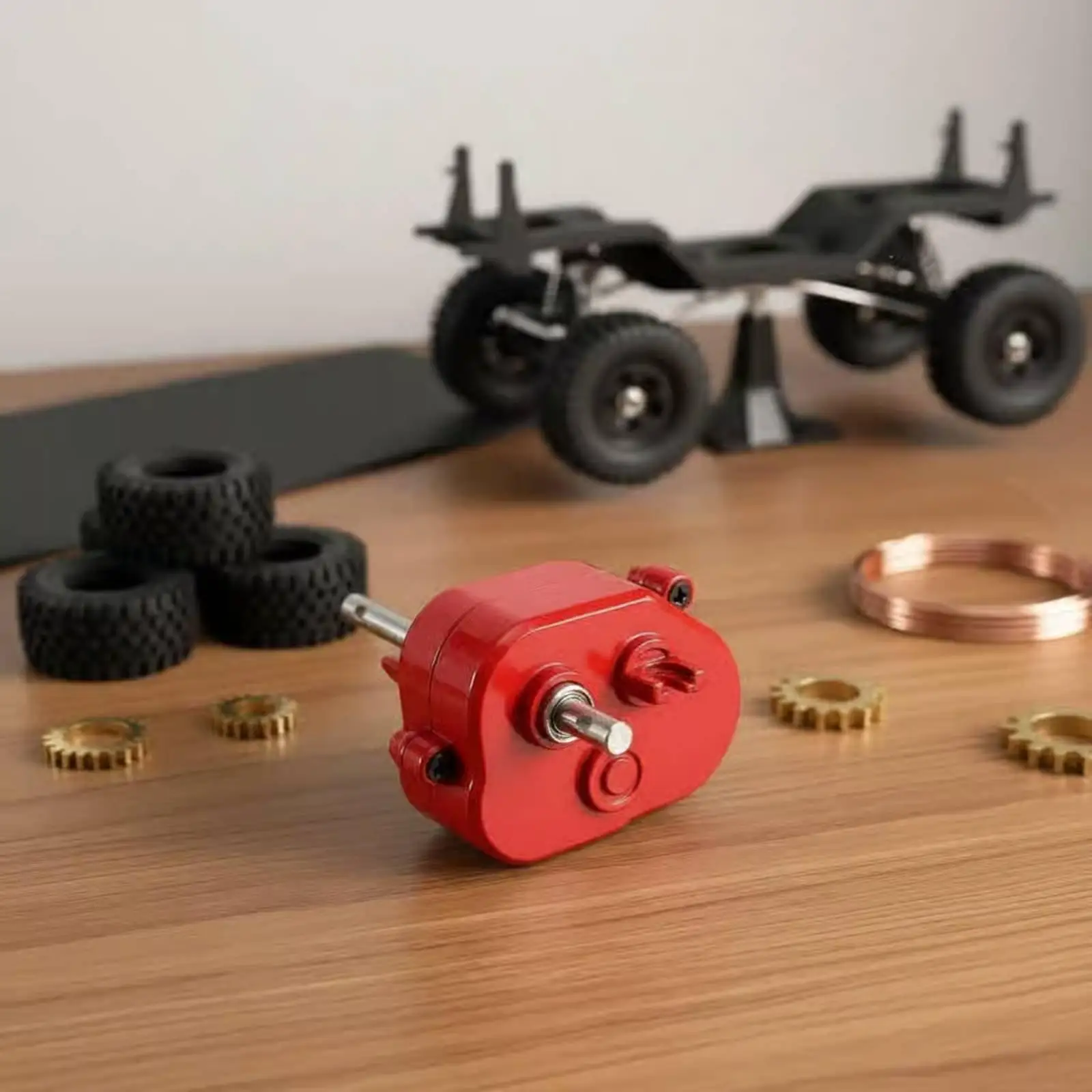 Drive Shaft Gearbox Kit Precision Crafted RC Car Gearbox Set Stable Handling