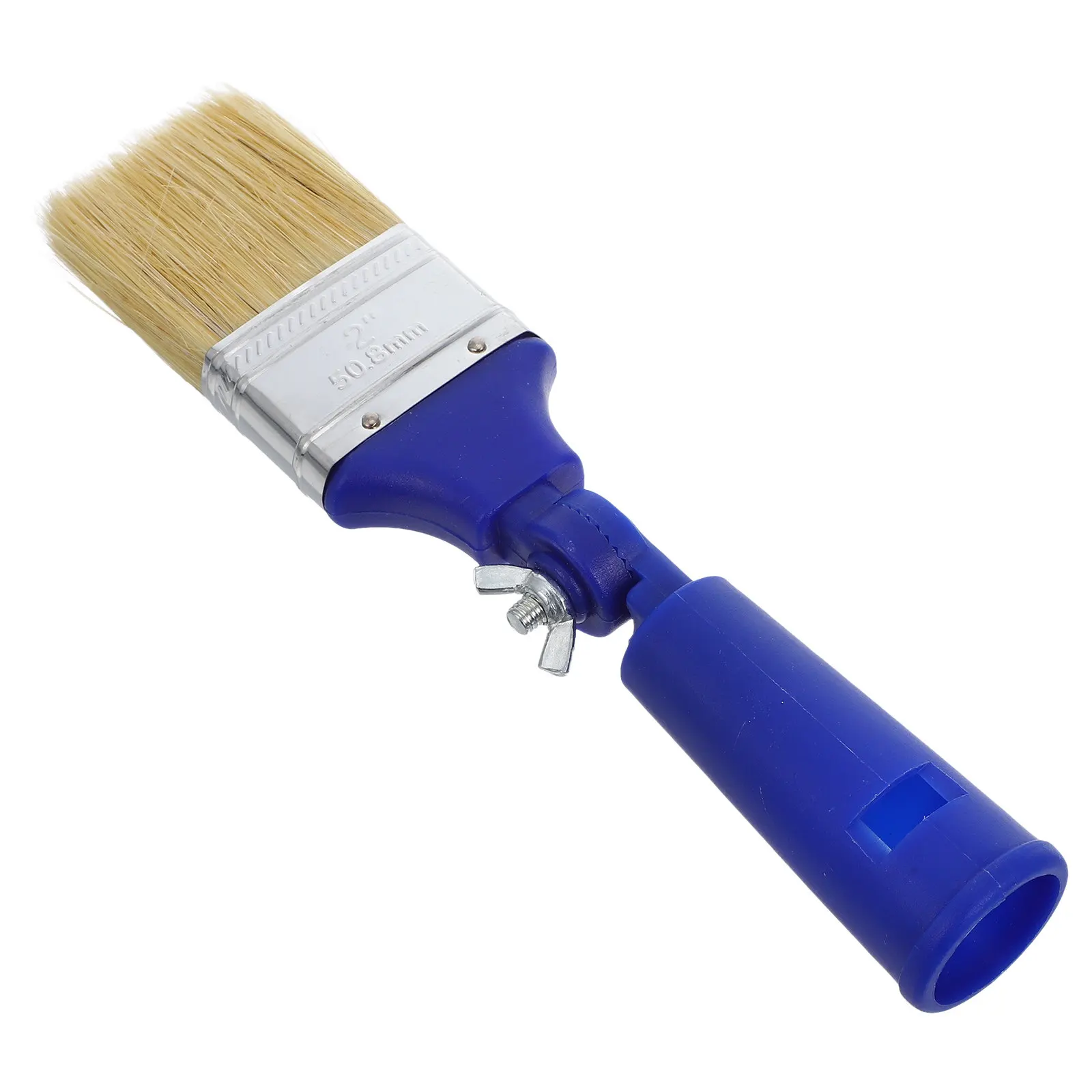 Acrylic Brush Oil Paint For Edge Painting Painters Adjustable Paddle Inch Fine Detail Flat Tip Stain No Dead Angle