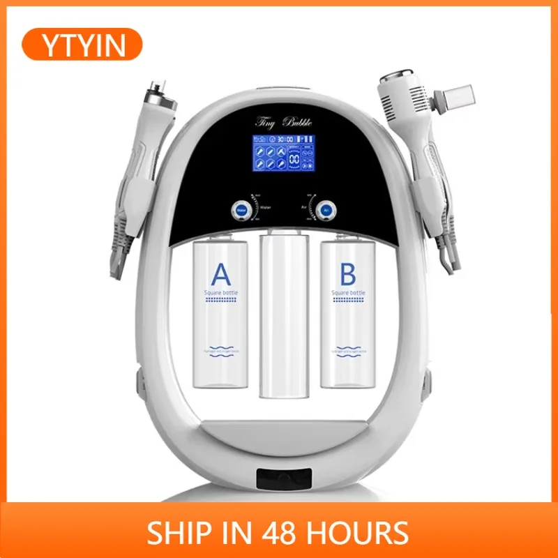 

YTYINHot Selling 6 In 1 Ultra-fine Hydrogen And Oxygen Small Bubbles Dermabrasion Peel Facial Deep Cleansing Hine For Salon B