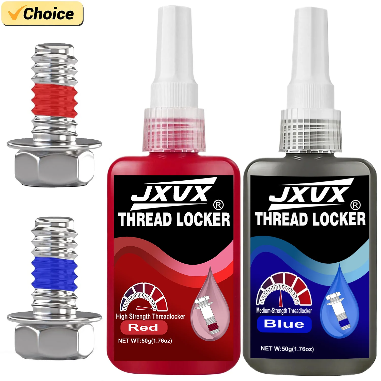 

243/271,Medium to High Strength Thread Locking Agent Removable Anaerobic Quick-Drying Epoxy Adhesive for Screws and Nuts, Anti-Loosening, Corrosion-Resistant, Suitable for All Hardware Threaded Assemblies.