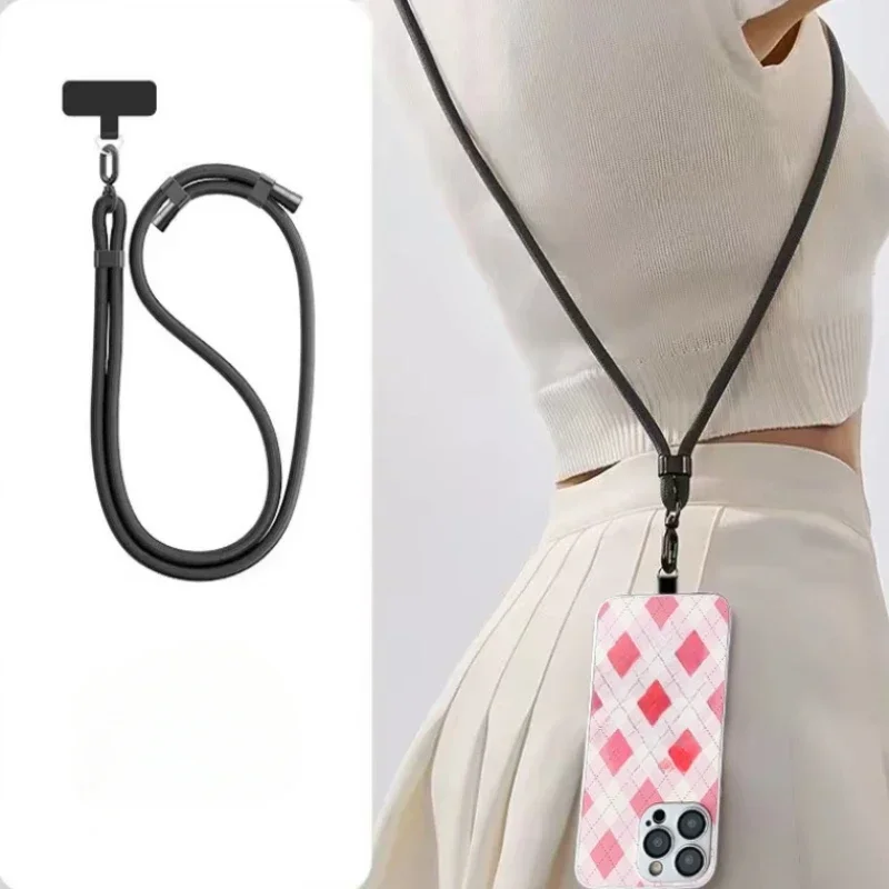 

Универсальный регулируемый ремешок для телефона, анти-потерянная подвесная веревка, шейные ремни через плечо, ремешки для чехлов, аксессуары для мобильных телефонов