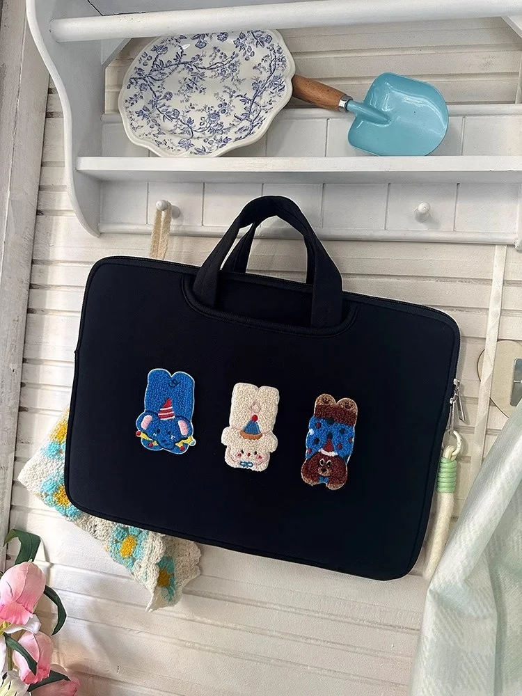 

Симпатичная сумка для ноутбука 13,3 15,4 15,6 дюйма для Ipad Air6 Pro12.9 11 Macbook Air 13,6 16 Huawei Dell Lenovo Xiaomi Samsung Сумка для компьютера