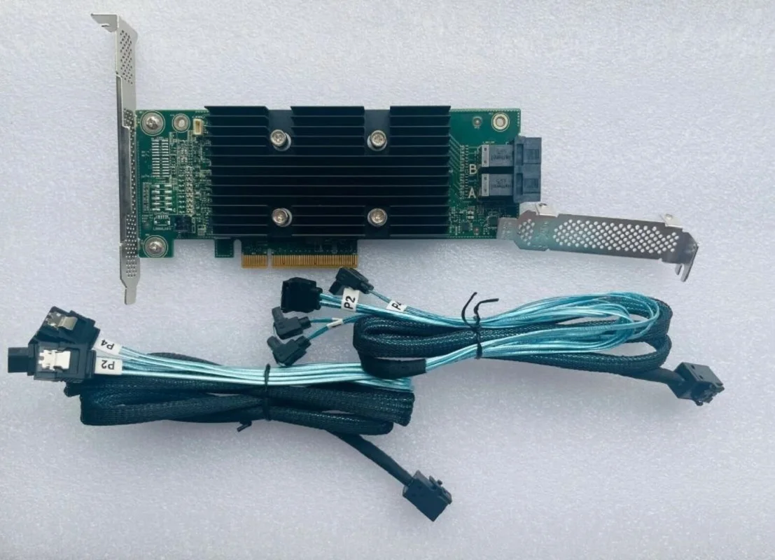 

HBA330 12 Гбит/с SAS PCI-E 3,0 FW: P16 IT Mode ZFS frenas unRAID + 2 X SFF-8643 SATA