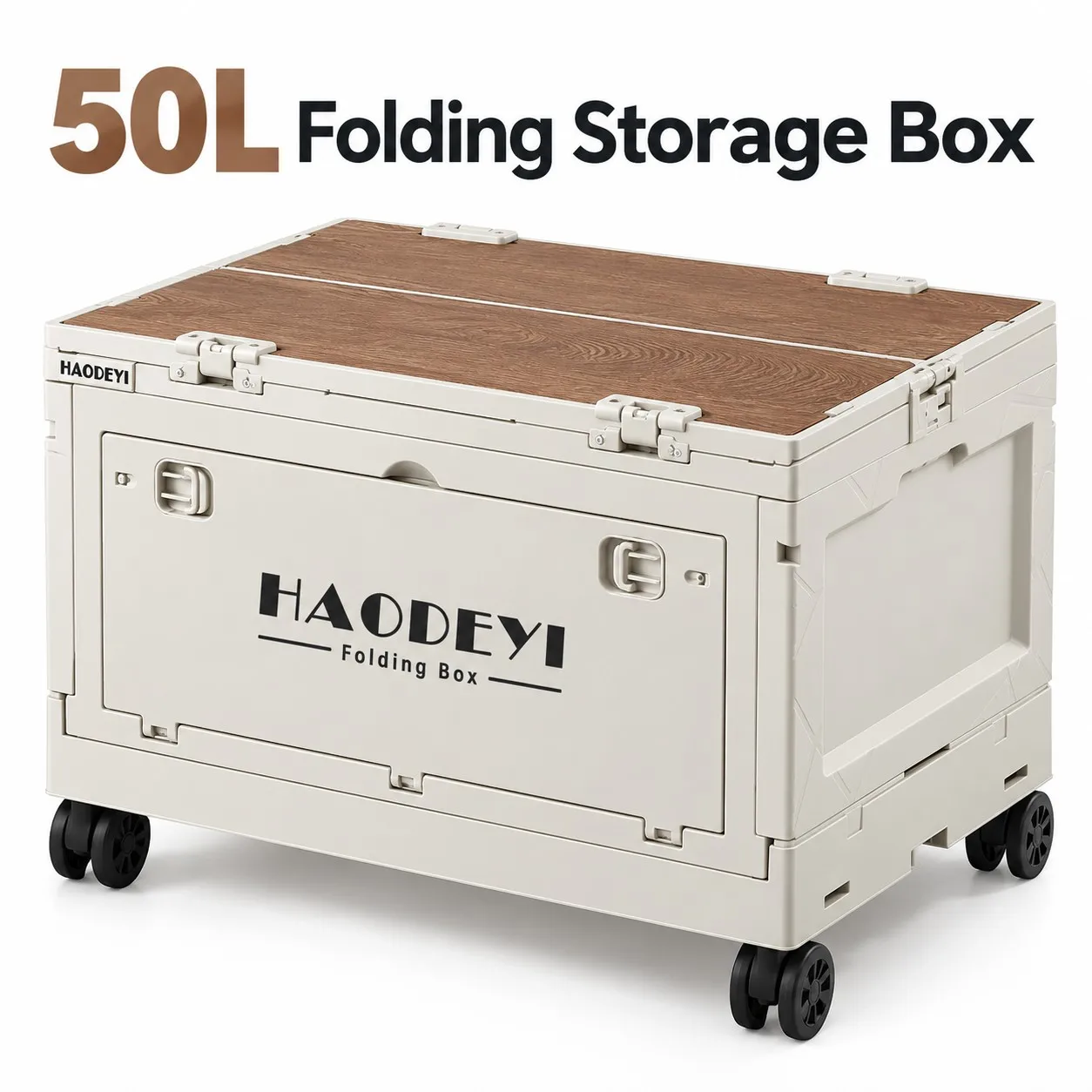 Outdoor Foldable Waterproof Camping Box Portable Picnic Storage Car Organizer