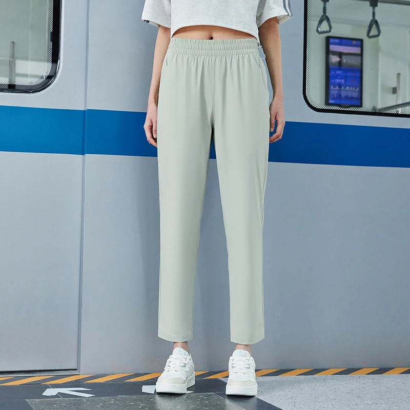 Xtep Kleine C Broek Voor Dames 2024 Zomer Trendy Vrijetijdsbroek Comfortabele Elasticiteit Zool Ademende Bodems 876228980184