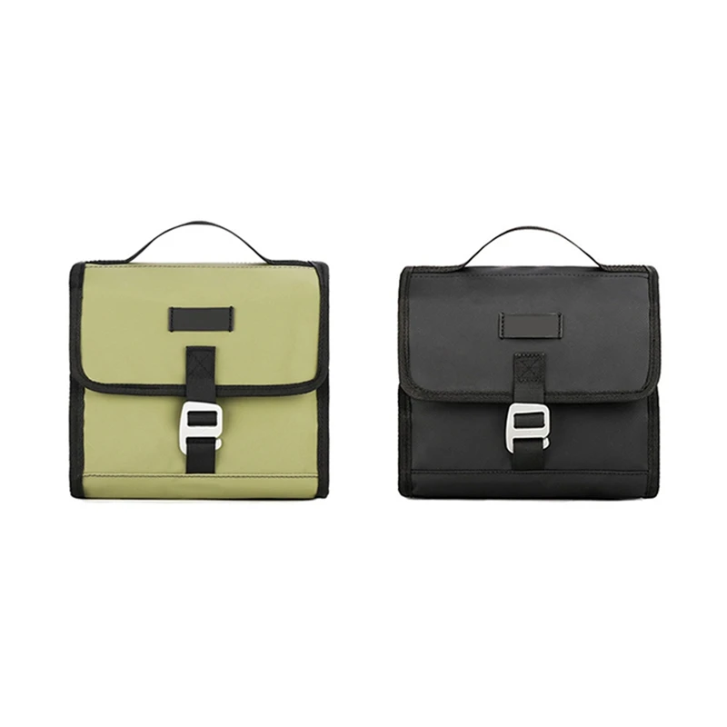 

Top-Rhinowalk Small Cloth Bike Front Bag Bike Large Capacity Folding Front Bag Multi-Functional Portable Folding Bag
