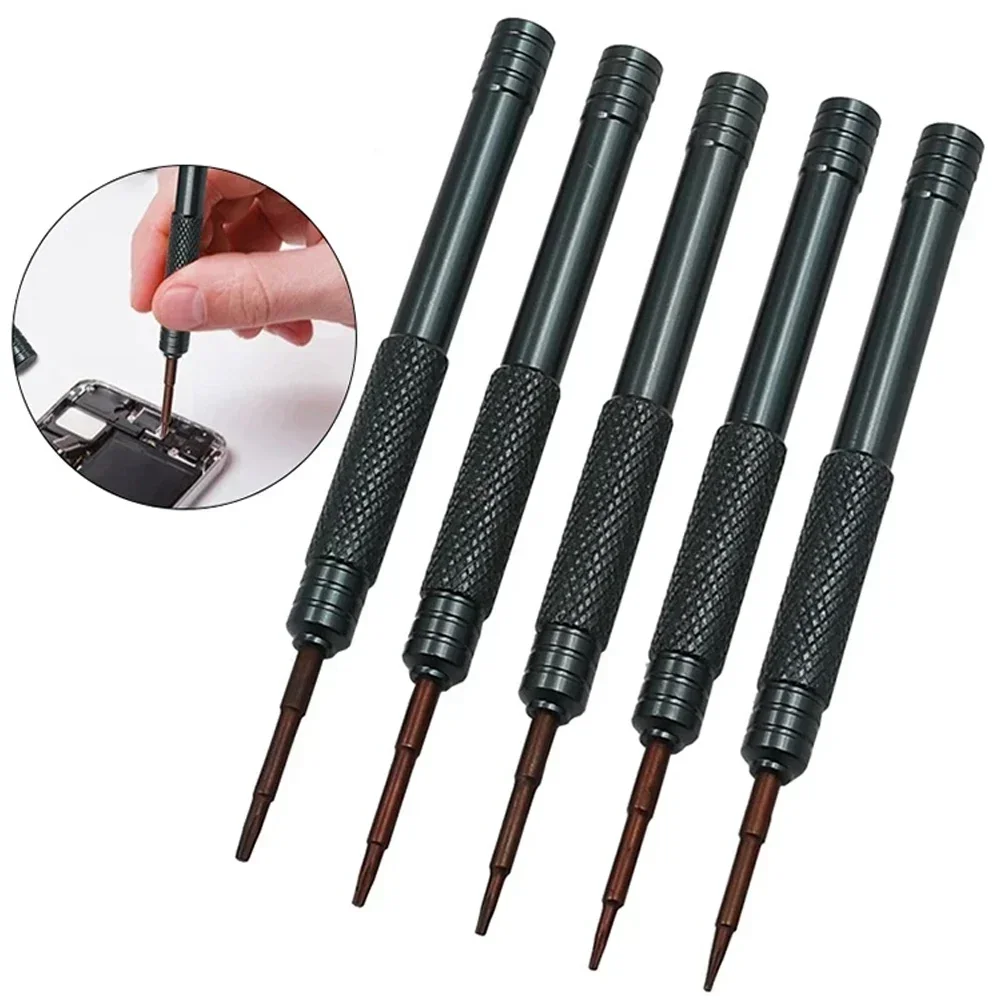 12 Pieces Screwdriver Set Precision Multi-sizes Plastic Handle Mini Screwdrivers Repairing Tools For Electronic Products