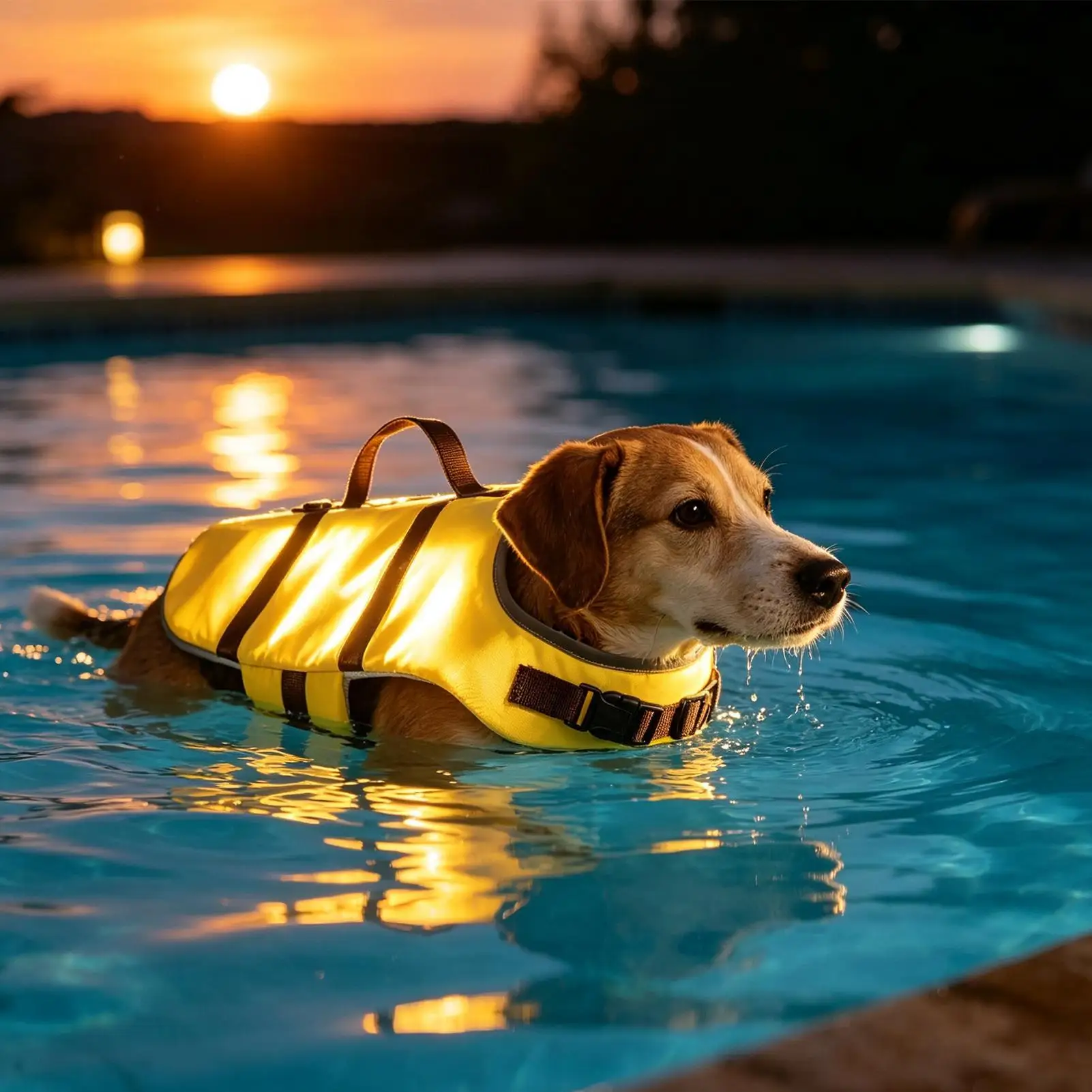 Life Vest For Dogs Adjustable Buckle Reflective Breathable Safety Jacket Swimming Life Vest Dog Clothes For Puppy Cat Pet view 2