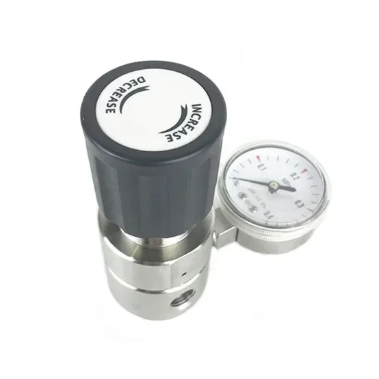 High gas co2 pressure regulator