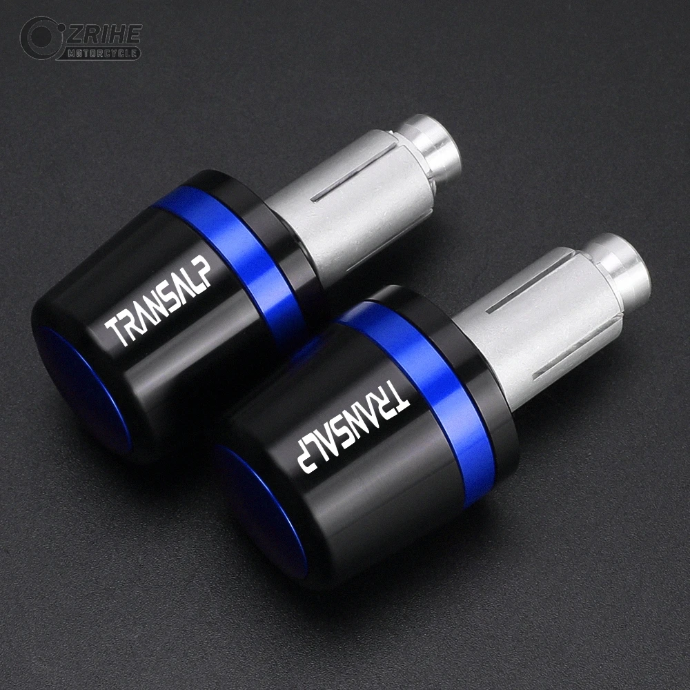 

For Honda TRANSALP 600 650 700 XL700V Transalp ABS XL 650 V1-V7 XL650V Handlebar Grips Bar Ends Cap Handle Counterweight Plug