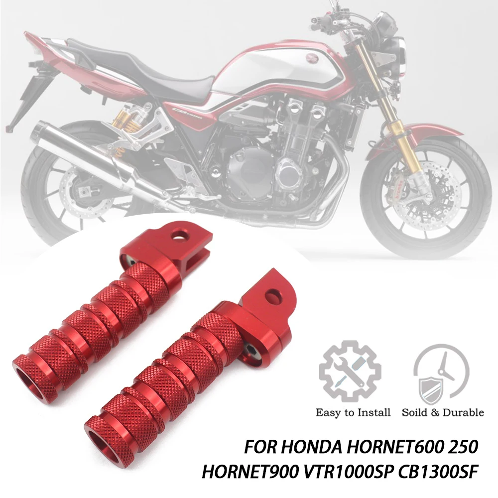 

Motorcycle Front Footrest Foot Pegs For YAMAHA MT10 MT09 MT07 MT03 MT25 FZ07 FZ09 FJ09 FZ10 FZ8 XJ6 Rider Foot Rest