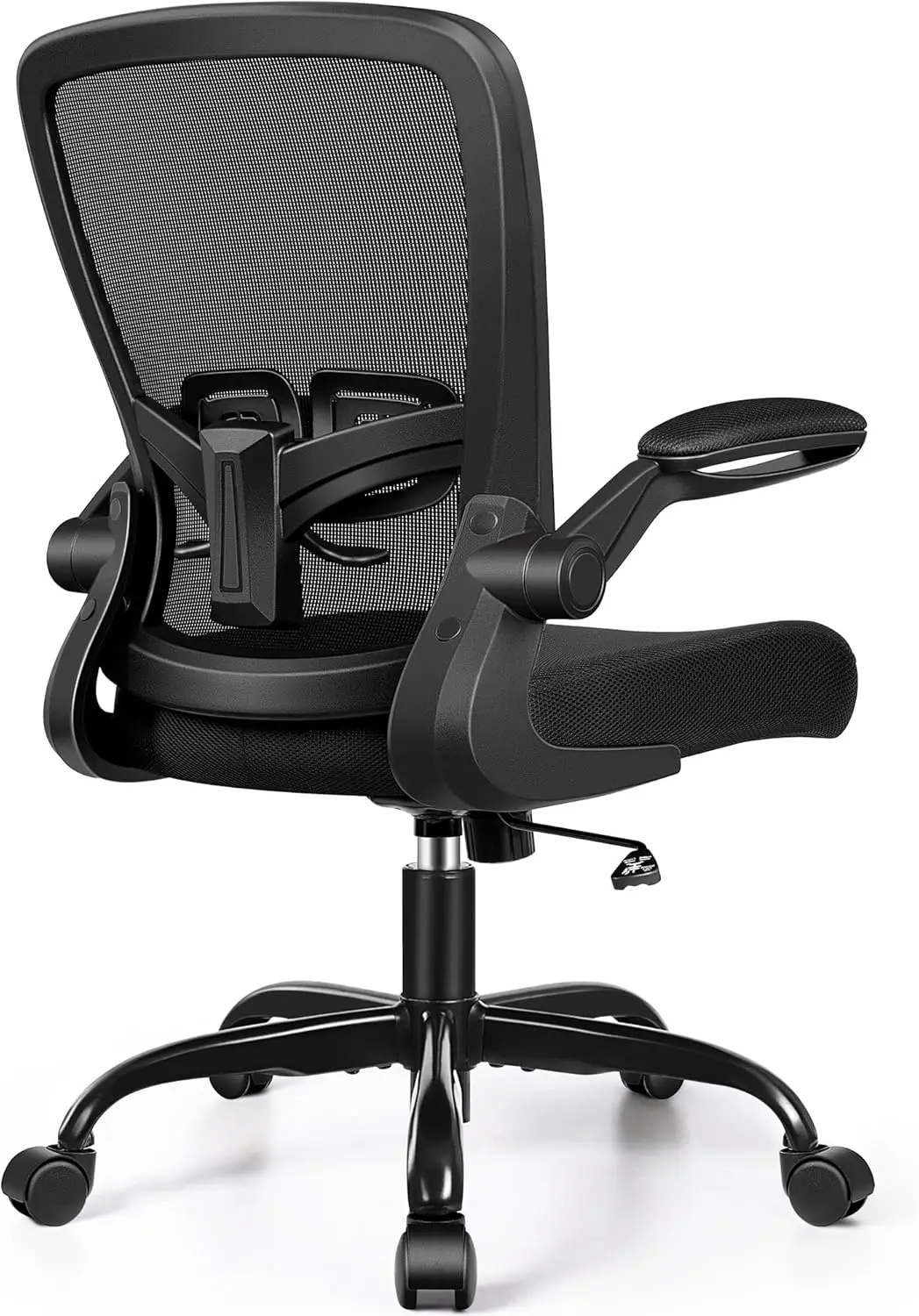 

Office Chair, Ergonomic Desk Chair with Adjustable Height and Lumbar Support Swivel Lumbar Support Desk Computer Chair
