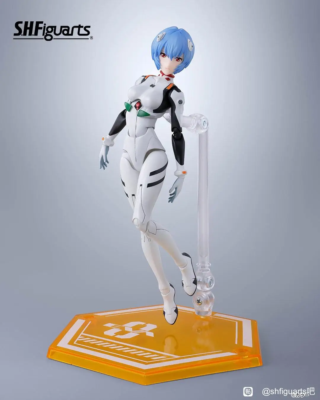 [متوفر] شخصيات الأكشن الأصلية من بانداي Sh Figuarts SHF EVA Ayanami Rei ألعاب مجسمة أنيمي هدايا من مادة PVC