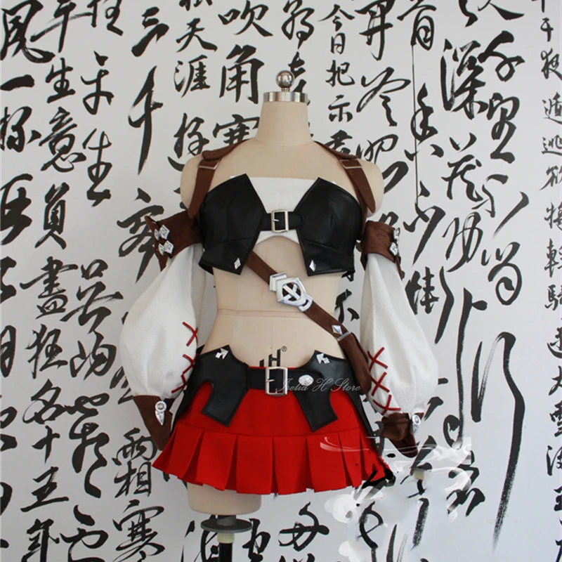 Irelia H 맞춤형 FF14 미코테, 파이널 판타지 XIV 미코테, 여성용 코스프레 코스튬