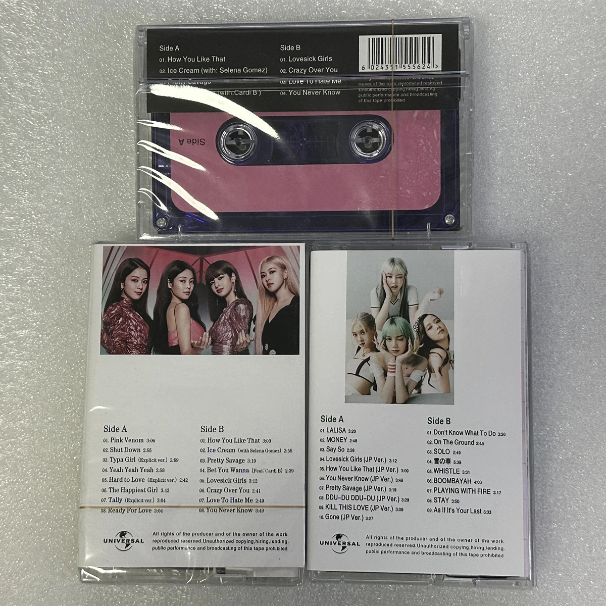 Clássico kr pop lovesick meninas fita de música desligada álbum louco sobre você 3 pçs cassetes cosplay walkman gravador soundtracks caixa
