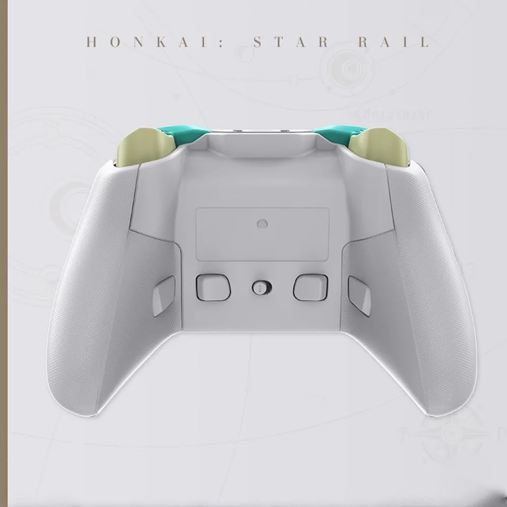 Imagem -02 - Honkai-star Rail Gaming Handle Firefly Bluetooth Wireless Switch Gamepads Alloy Rocker Tela Inteligente para pc Gamer Presentes