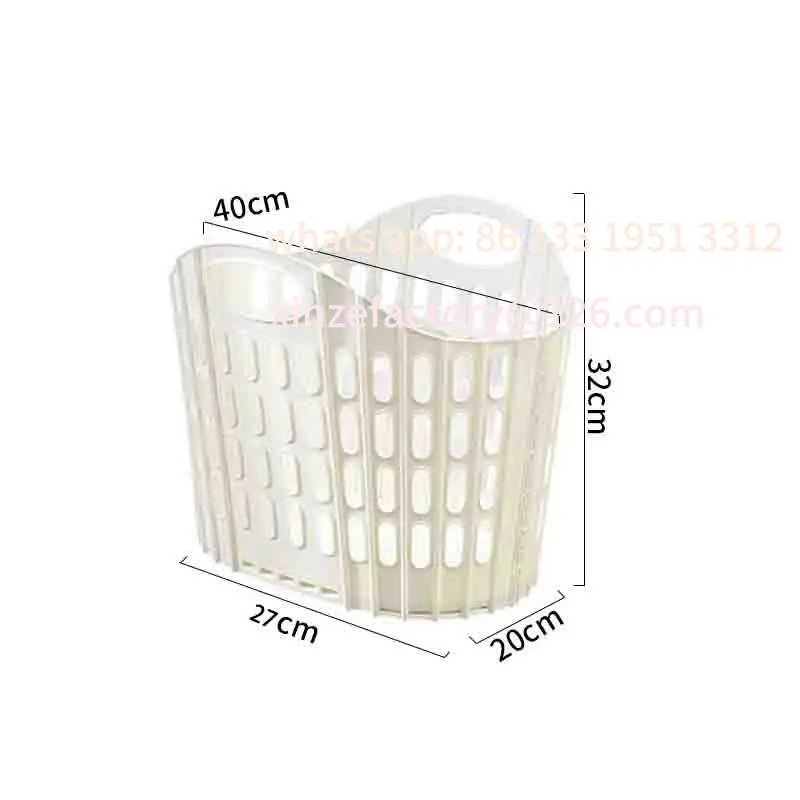 

Customizable Foldable Portable For Home Bathroom Dirty Clothes Basket Hand-Held Dirty Clothes Basket Large Capacity Multifunctio