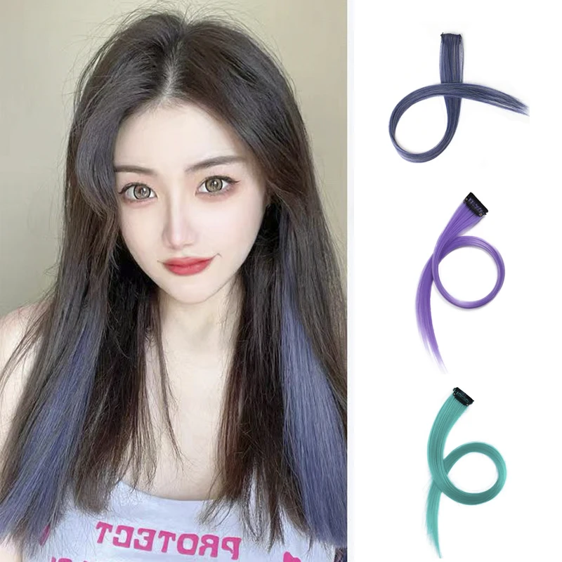 

Simulation Wig Hairpin Naturally Soft Multicolor Diy Color Number 001-020