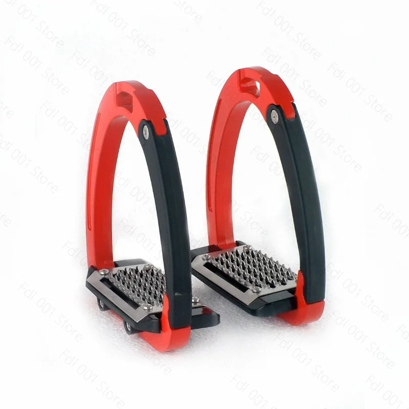 Safety Stirrup Equestrian Equipment Full Set Of Stirrup Lightweight Aluminum Alloy Material