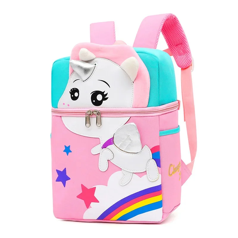 Mochilas de animales de dibujos animados para niños y niñas, mochilas escolares de dinosaurio de alta calidad para guardería, lindas mochilas escolares para niños