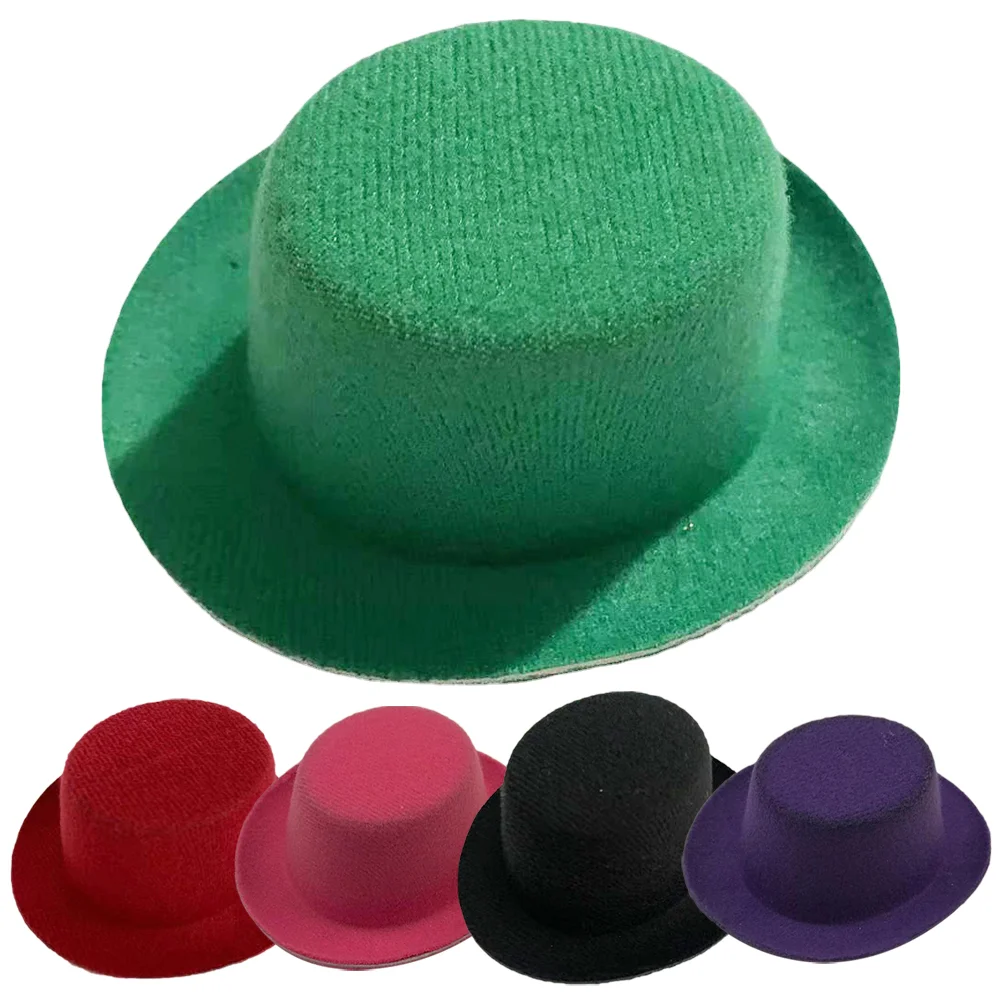 

5 Pcs Mini Top Hat Witches Hats Bulk Delicate Craft Tiny Miniature for Party DIY