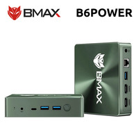 BMAX Mini PC B6POWER Intel Core I7-1060NG7 Windows 11 16GB RAM 1TB NVME SSD NVME_2280x2 HDMI USB Bluetooth Computer Type-c