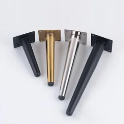 4pcs Stainless steel bedside cabinet leg sofa leg  tea table leg TV cabinet leg bed leg support cabinet leg 15/20/25/30cm