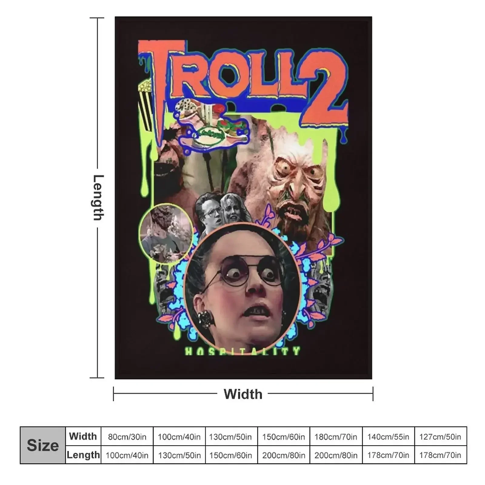 Troll 2 Throw Blanket Sofa Hairy christmas gifts Plaid Blankets