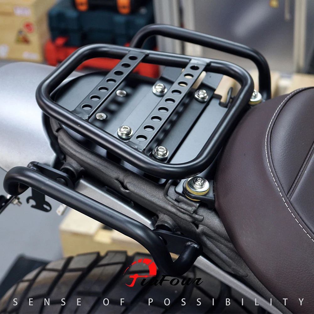 

Rear Luggage Rack For Scrambler 400X 2023-2025 Motorcycle Rear Tail Rack Rear Suitcase Carrier Shelf