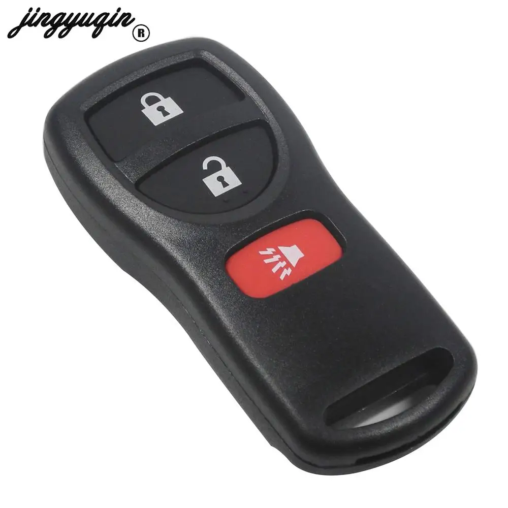 jingyuqing 2/3 Button Remote Car Key Fob Shell Case Cover For Nissan Armada Xterra Pathfinder Frontier Quest Titan Murano