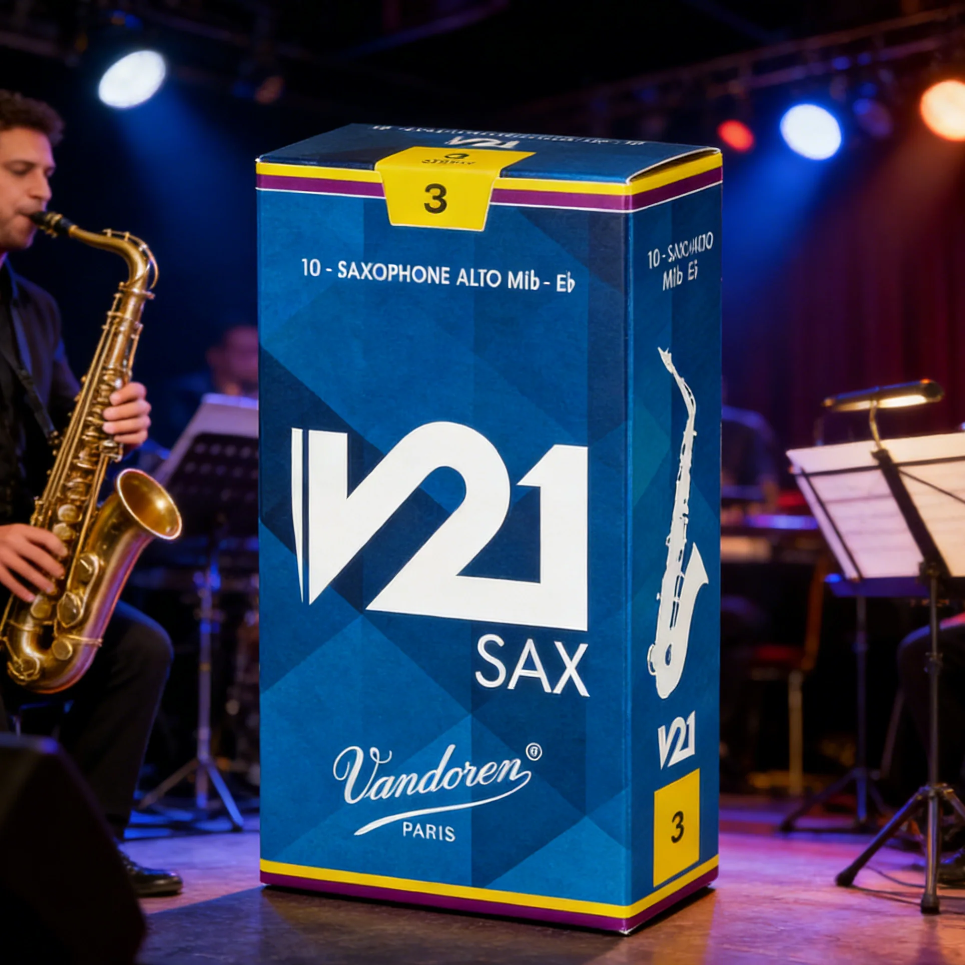 FRANCE Vandoren V21 alto Eb saxphone reed Can query the authenticity alto sax reed