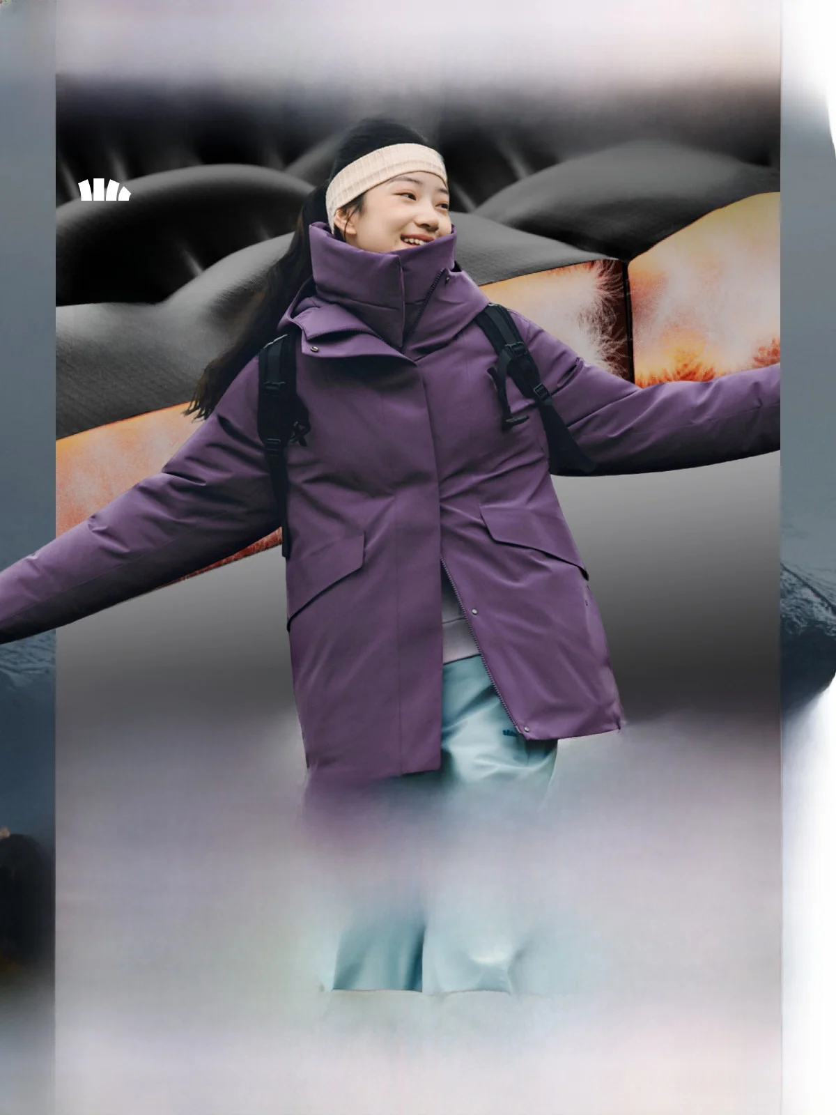 

Зимняя утепленная женская парка Banana Le средней длины, ветрозащитная, теплая, для экстремальных холодов, прямого кроя